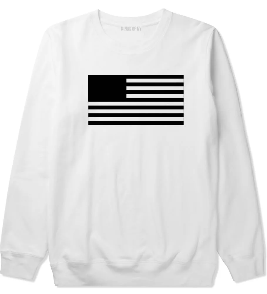 American Flag United States Goth Crewneck Sweatshirt