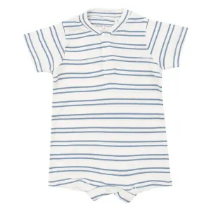 Angel Dear Rib Henley Shortall Anchor Stripe