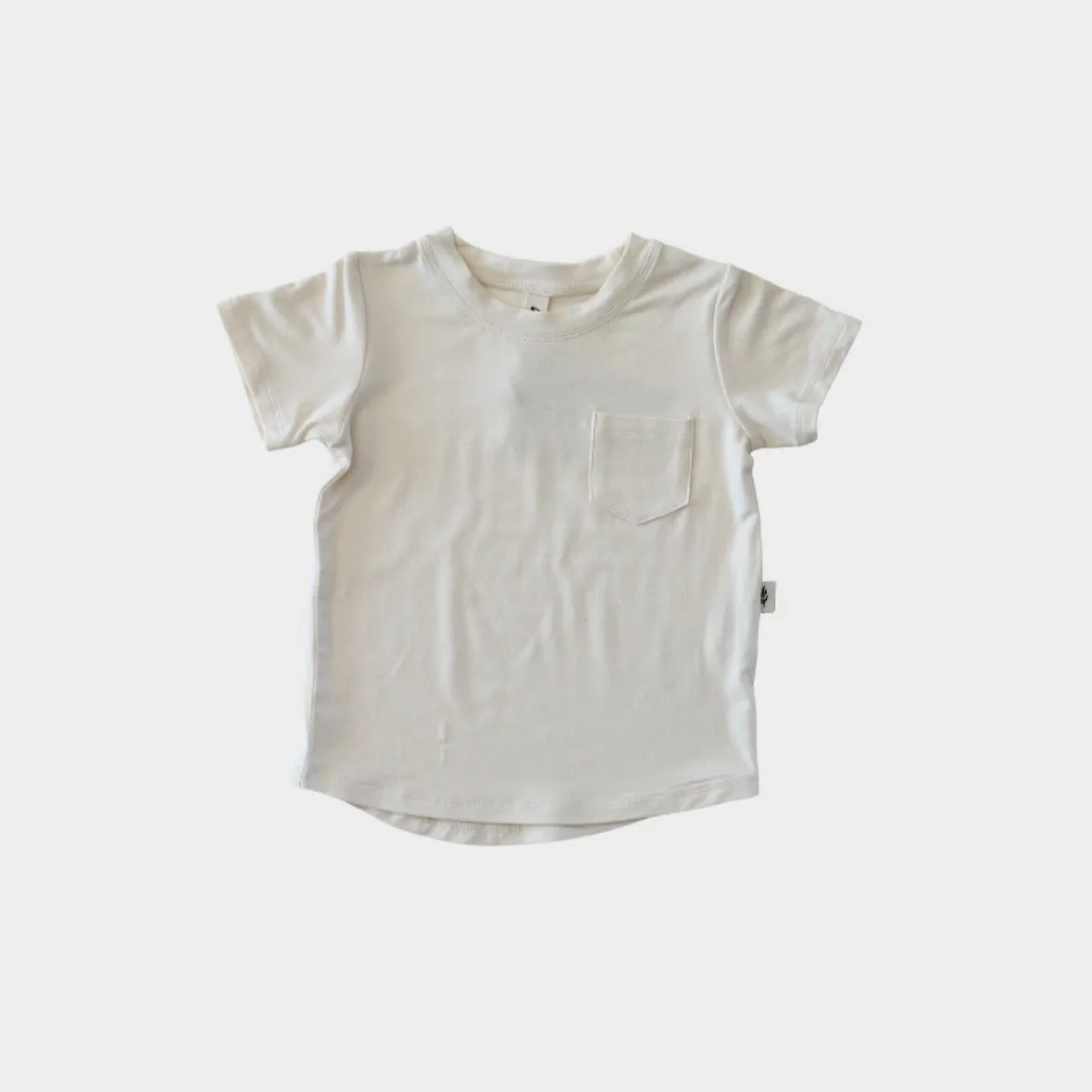 Babysprouts Pocket Tee in Cream