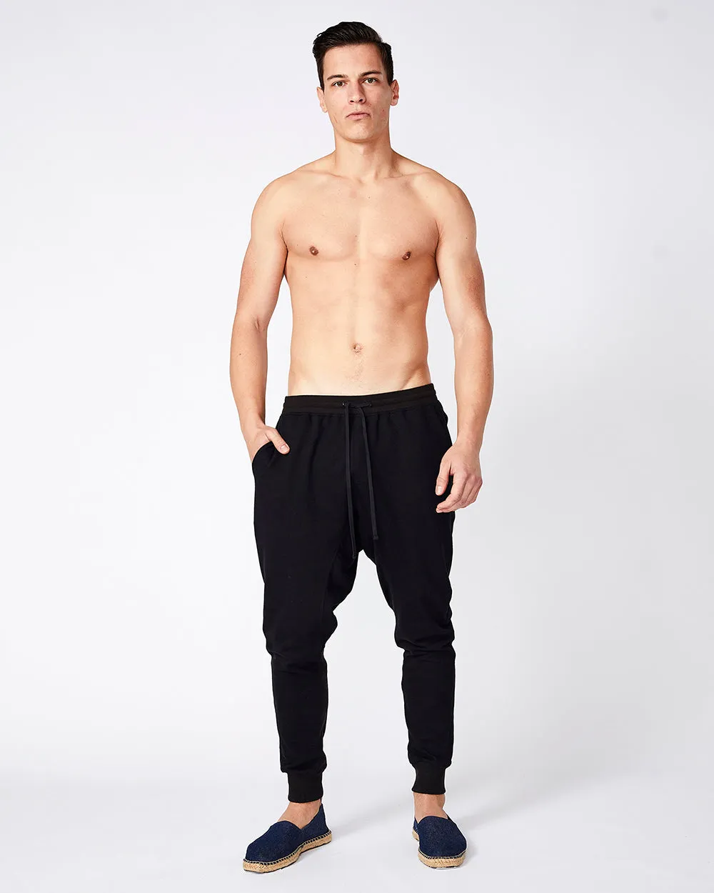 Basic Drop Crotch Pants