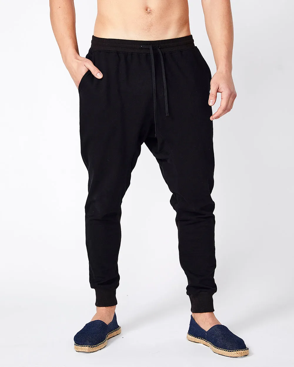 Basic Drop Crotch Pants