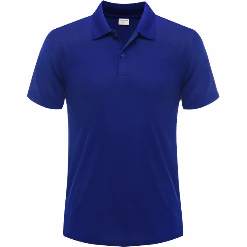 Casual Summer Short Sleeve Polo Shirt | High-Quality Breathable Ribbed Design