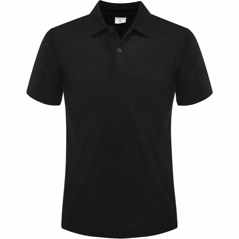 Casual Summer Short Sleeve Polo Shirt | High-Quality Breathable Ribbed Design