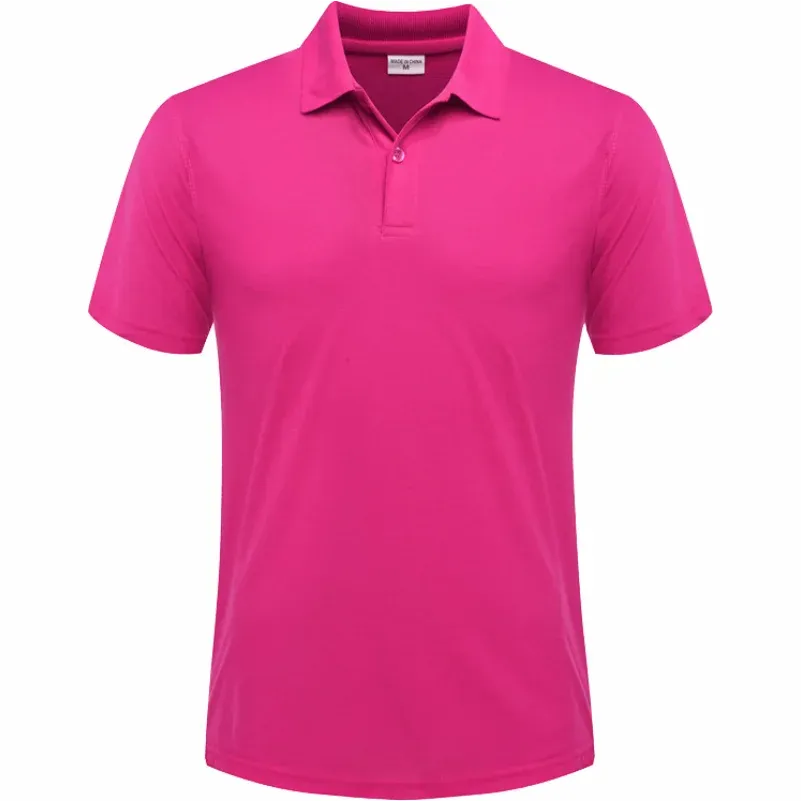 Casual Summer Short Sleeve Polo Shirt | High-Quality Breathable Ribbed Design