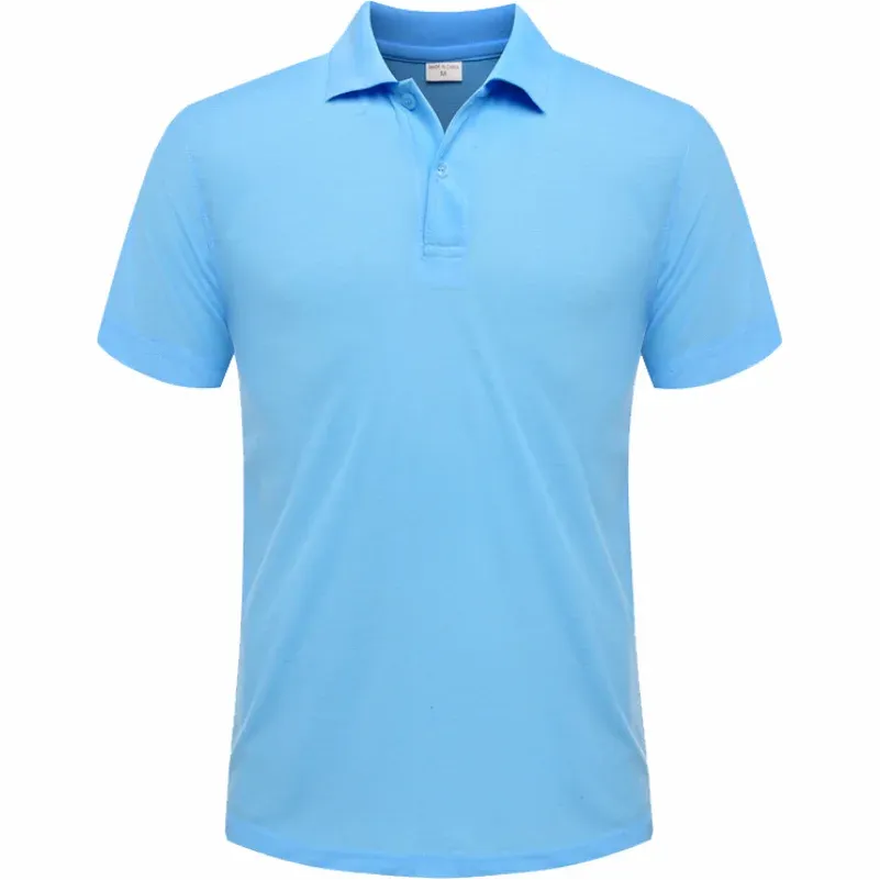 Casual Summer Short Sleeve Polo Shirt | High-Quality Breathable Ribbed Design