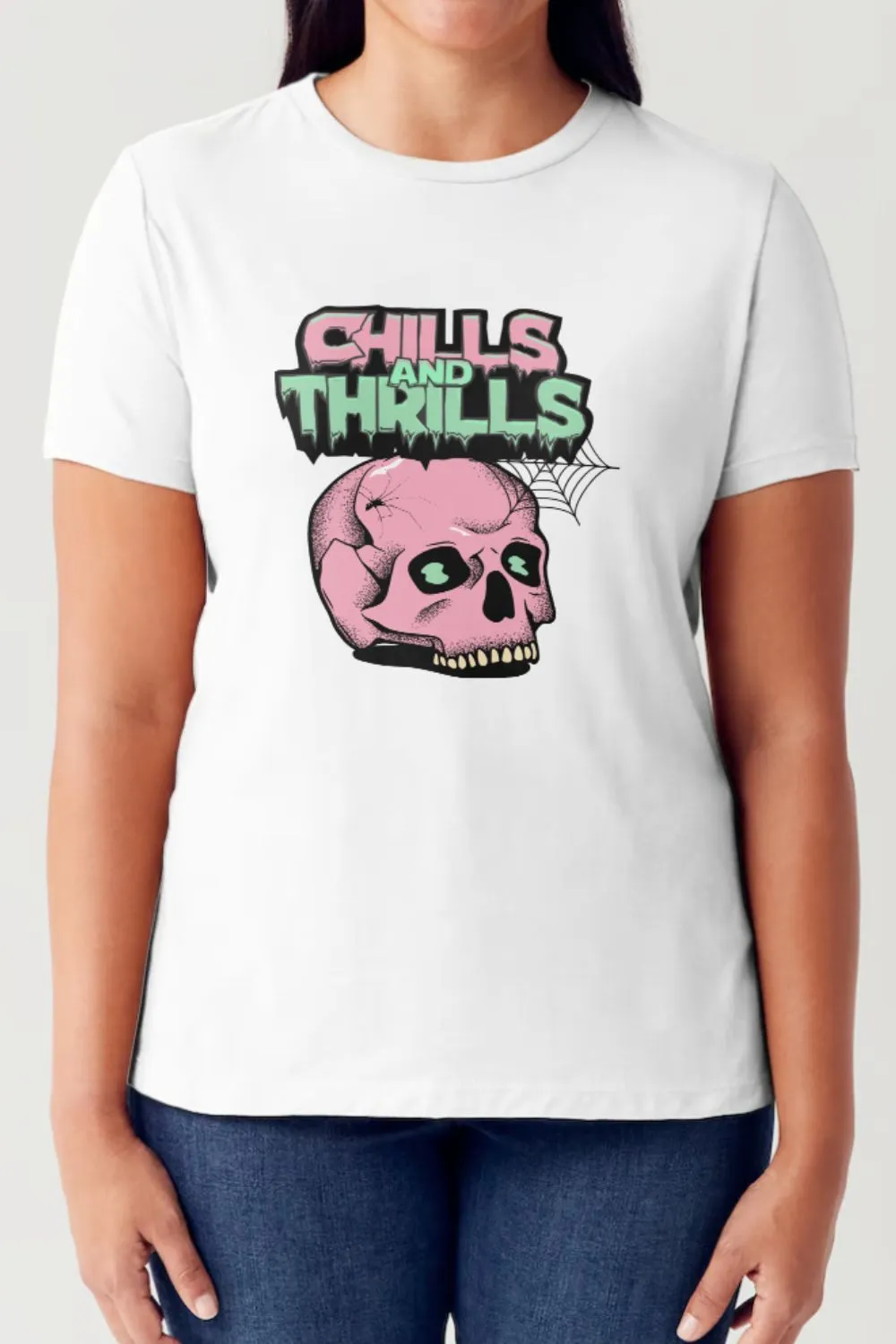 CHILLS AND THRILLS Short Sleeve Tubular T-Shirt