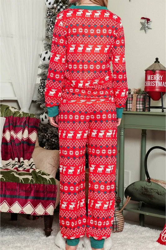 Christmas Print Pajamas