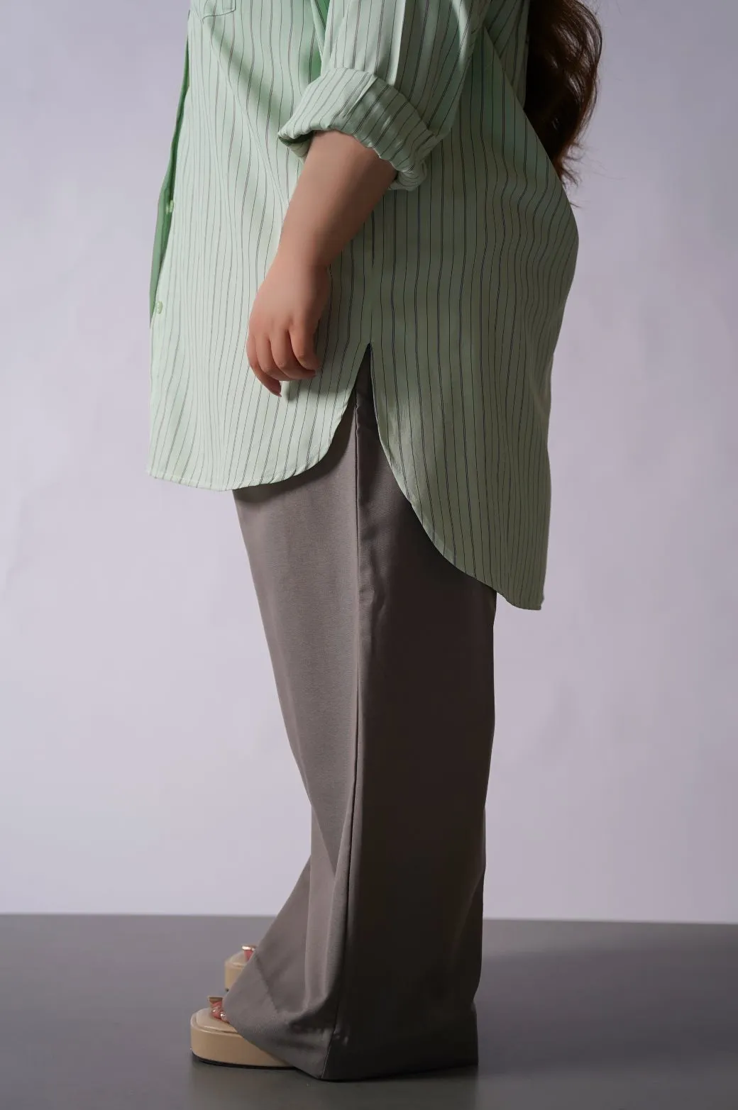 CURVE WIDE PANTS