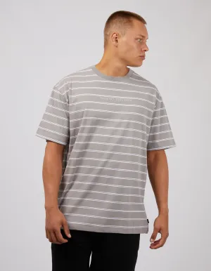 Essential Theory Stripe Tee Grey