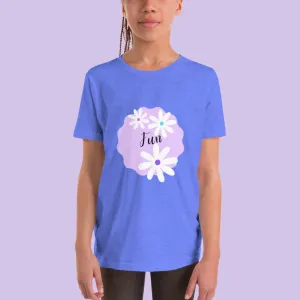 Fun Daisy Youth Short Sleeve T-Shirt