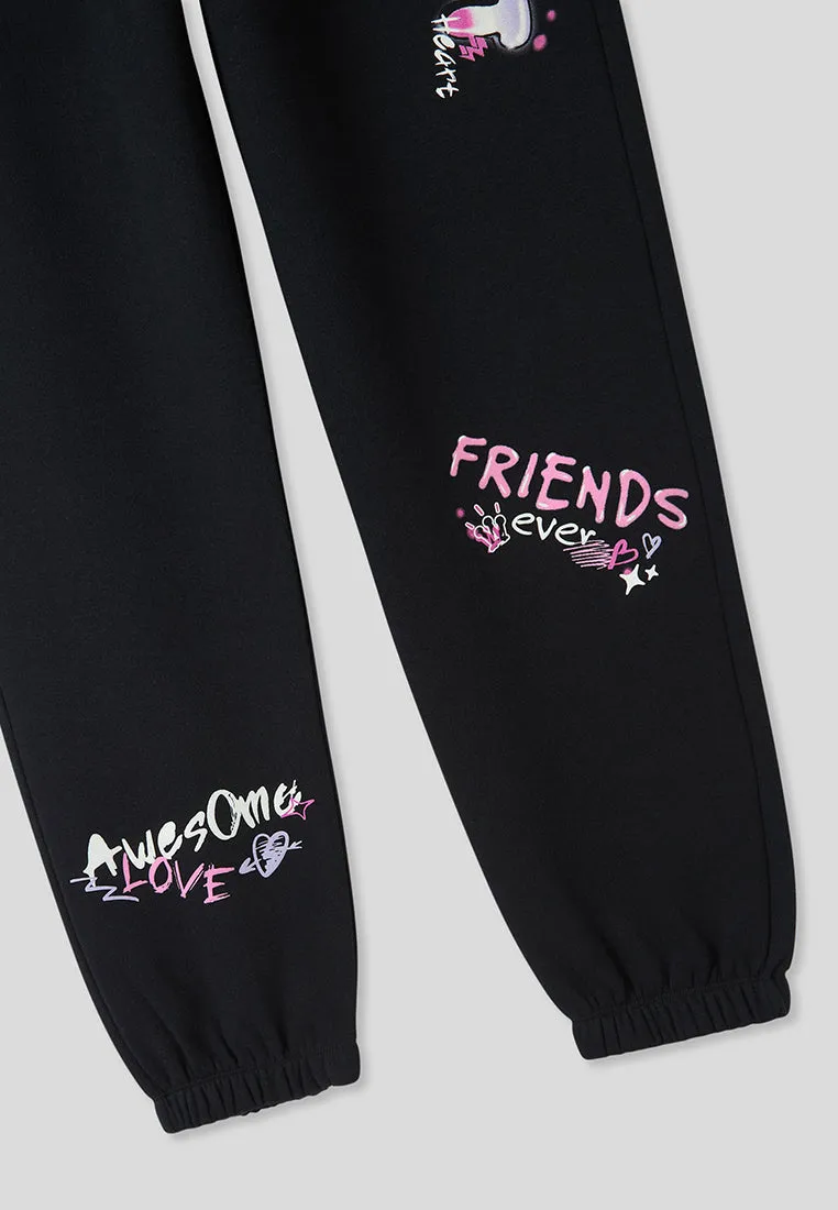 Girl's Full-length gym pants