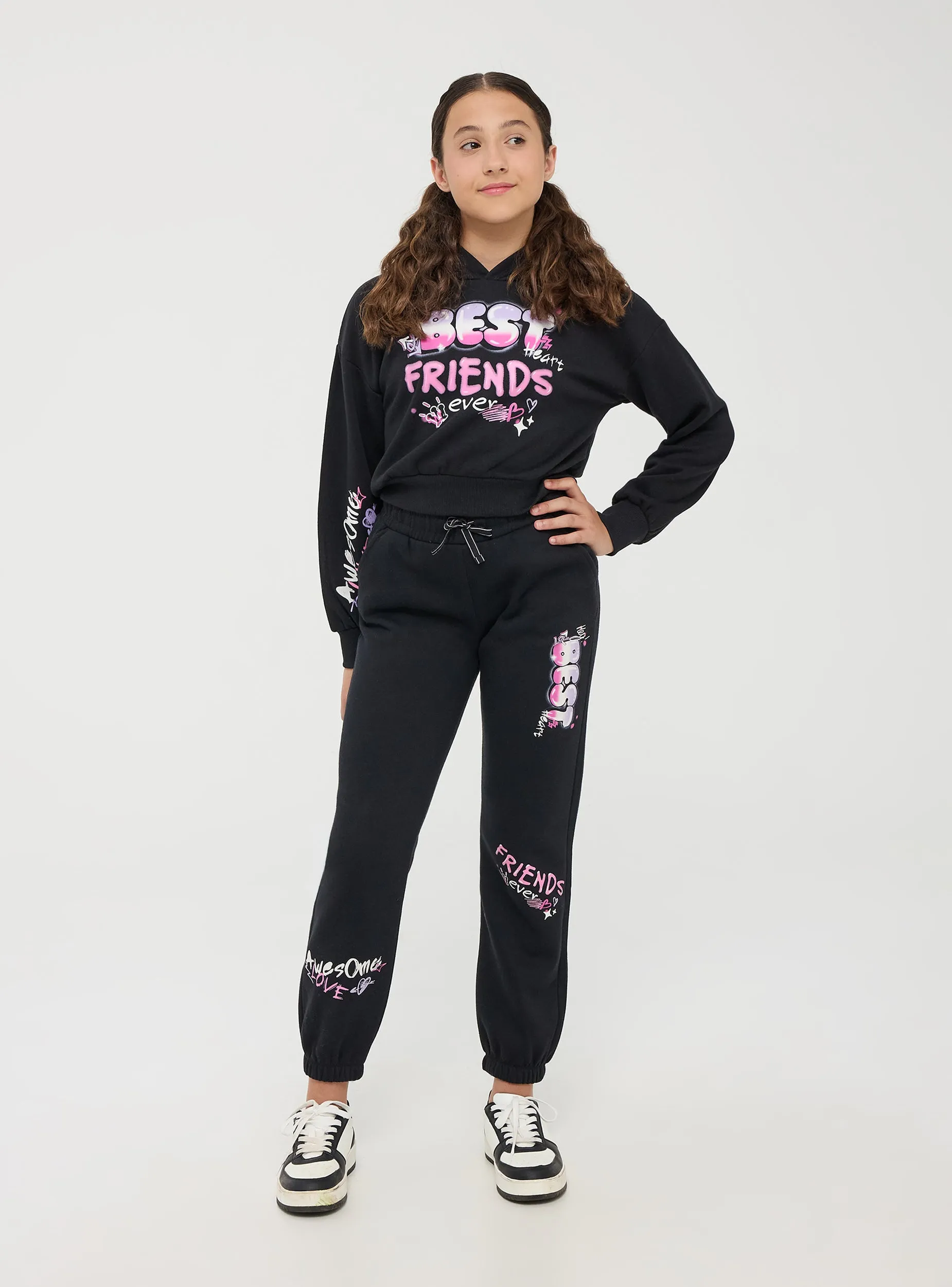 Girl's Full-length gym pants