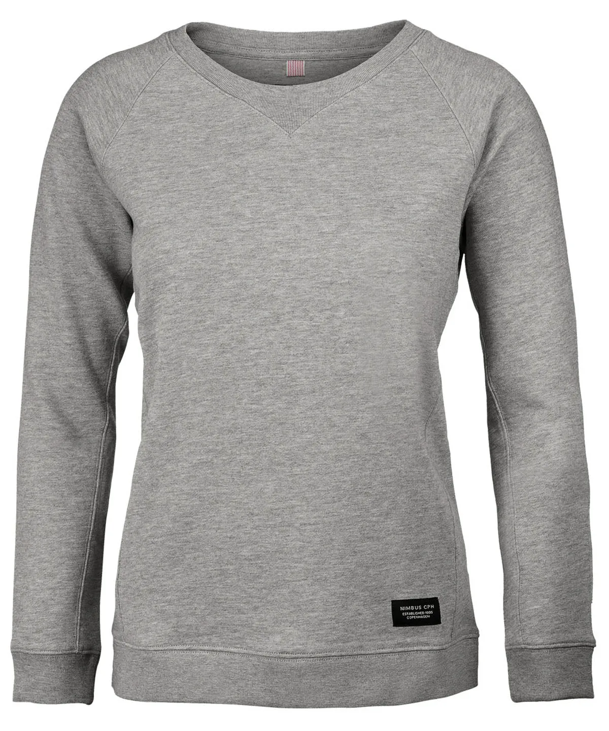 Grey Melange - Women’s Newport – luxury lightweight crewneck