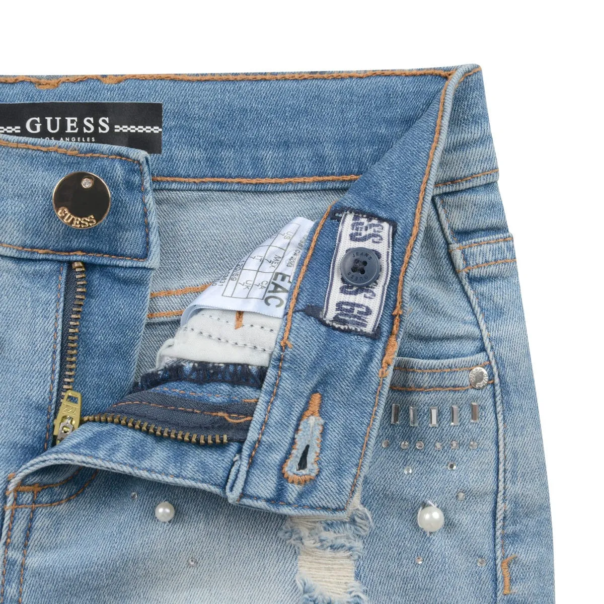 Guess Girls Shorts - Distressed Denim Shorts