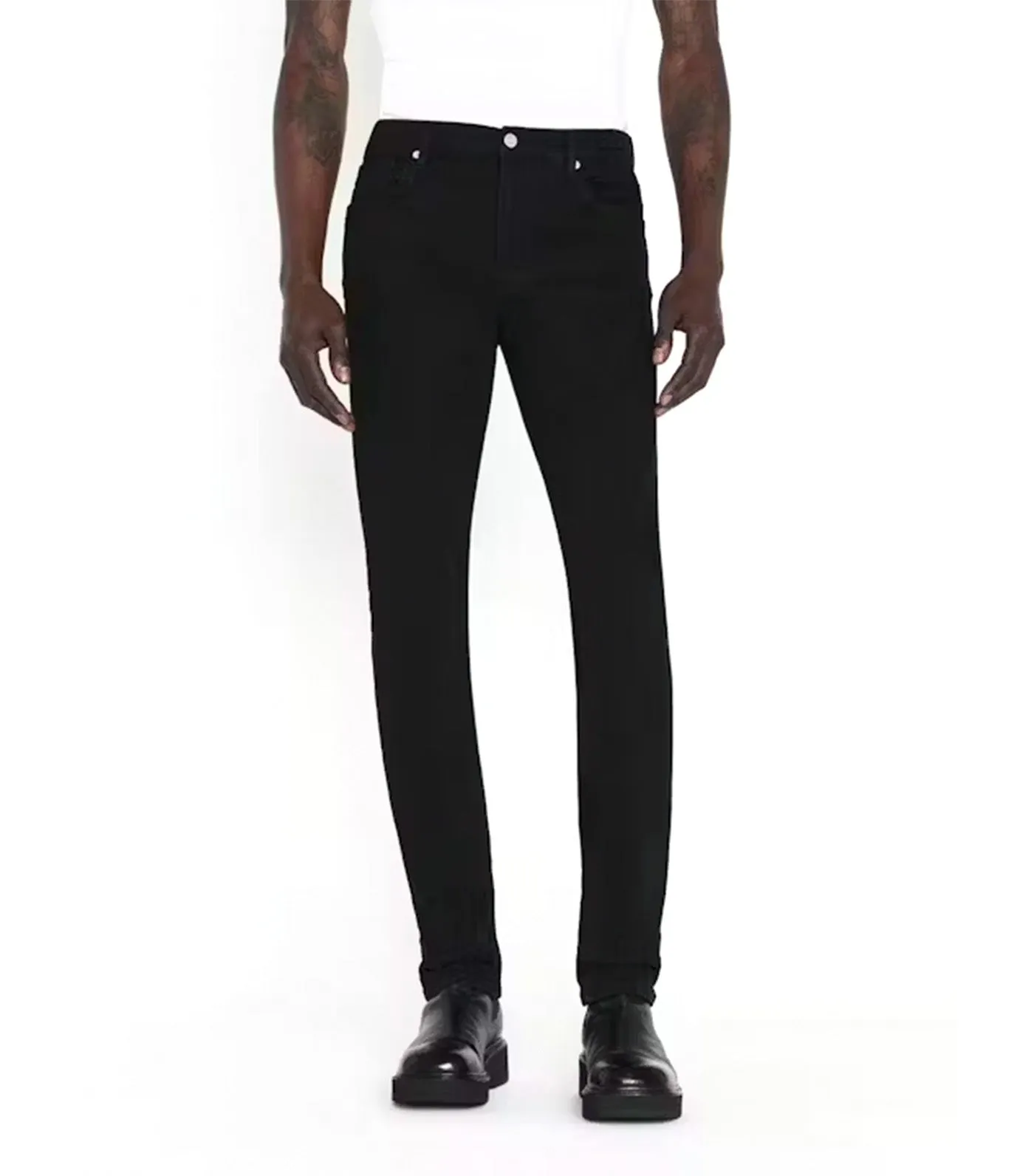 Jetset Modern Straight Denim Jean Black