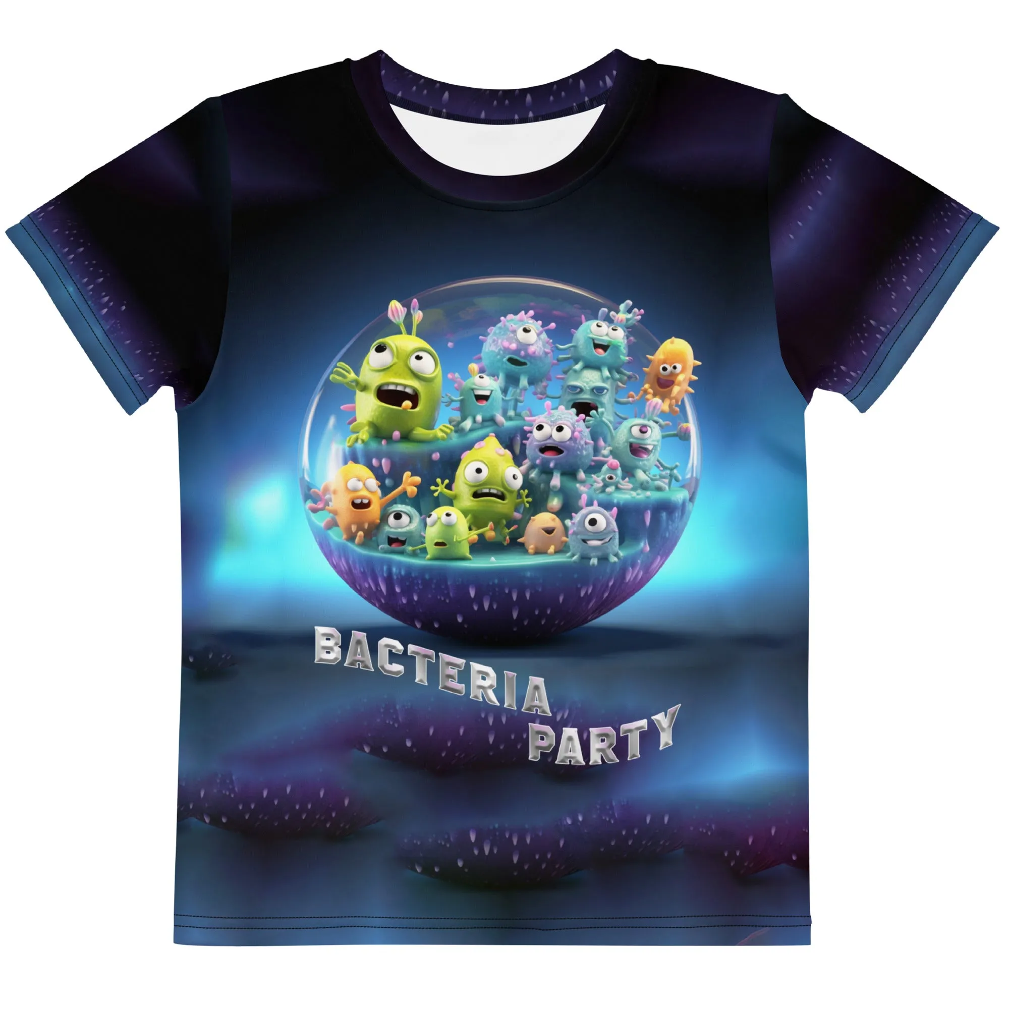 Kids T-Shirt Bacteria Party