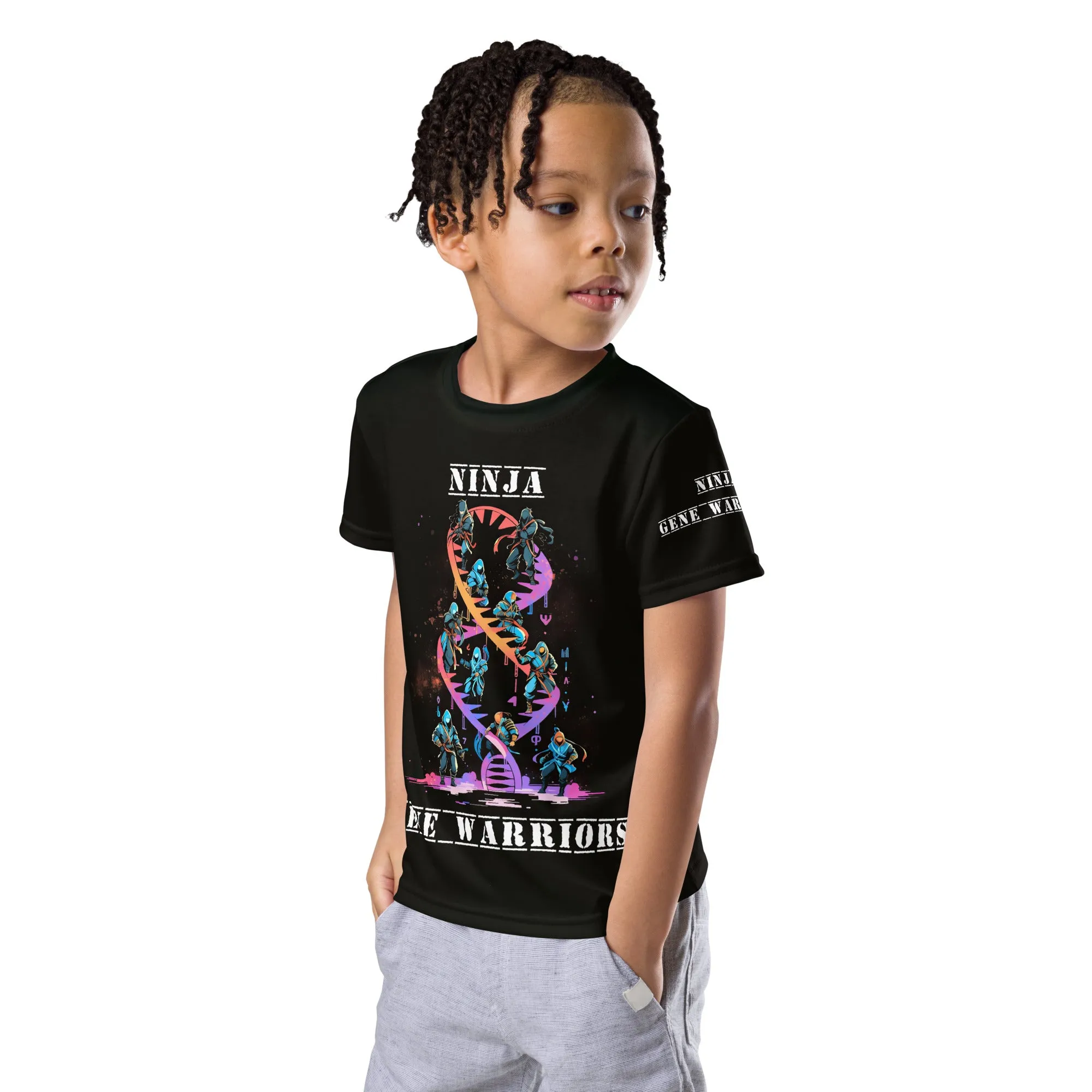 Kids T-Shirt Ninja Gene Warriors