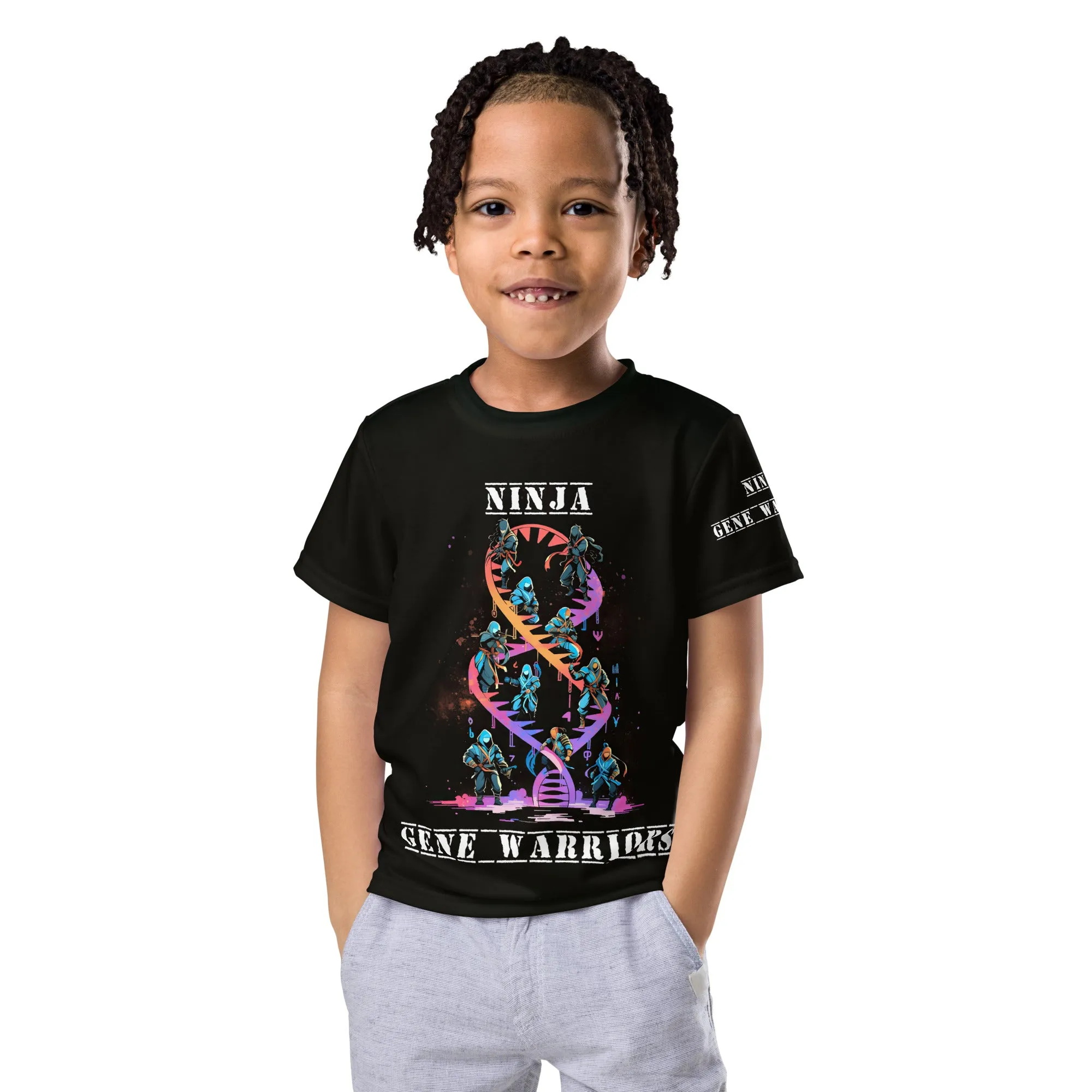 Kids T-Shirt Ninja Gene Warriors