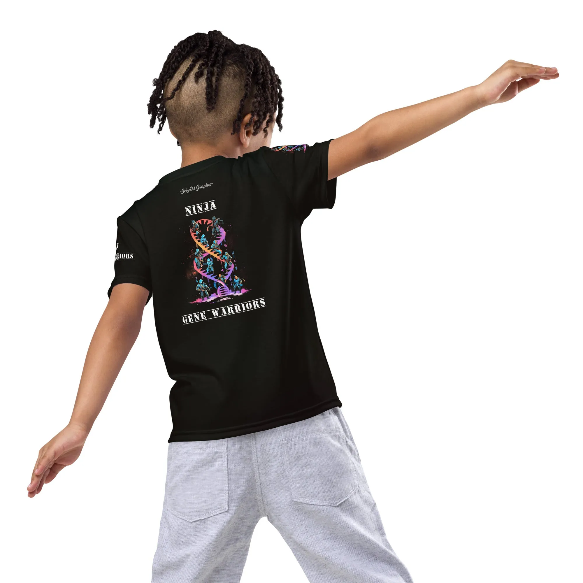 Kids T-Shirt Ninja Gene Warriors