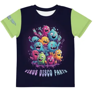 Kids T-Shirt Virus Disco Party