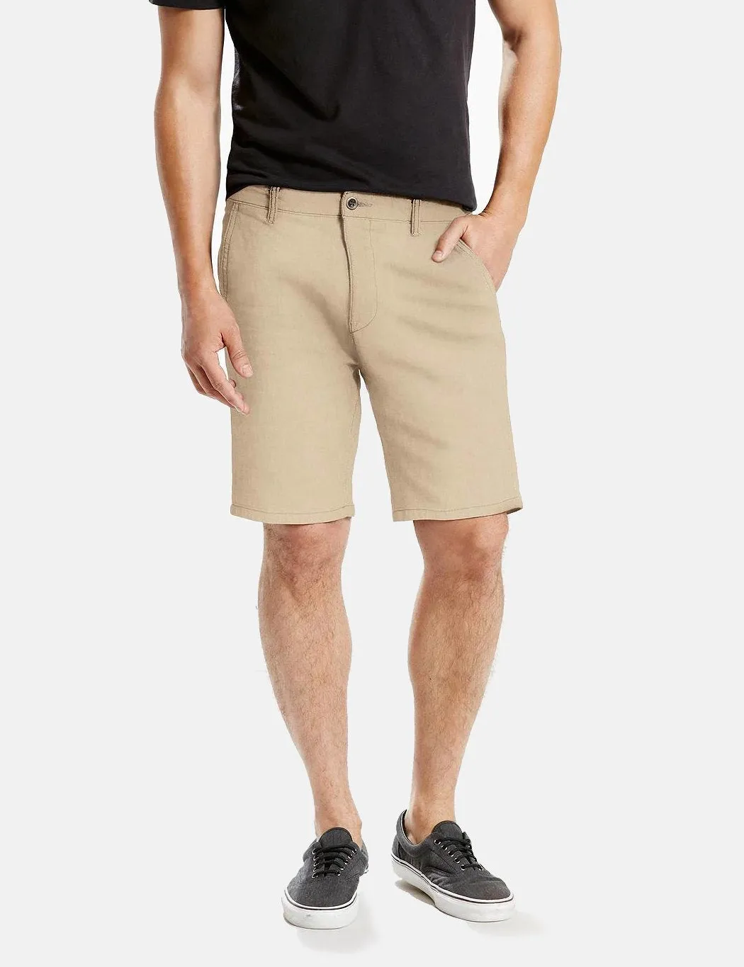 Levis Chino Shorts (Straight) - True Chino Ecru