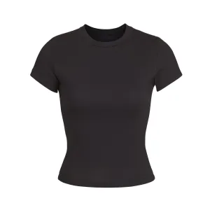 LOGO POINTELLE T-SHIRT | SOOT