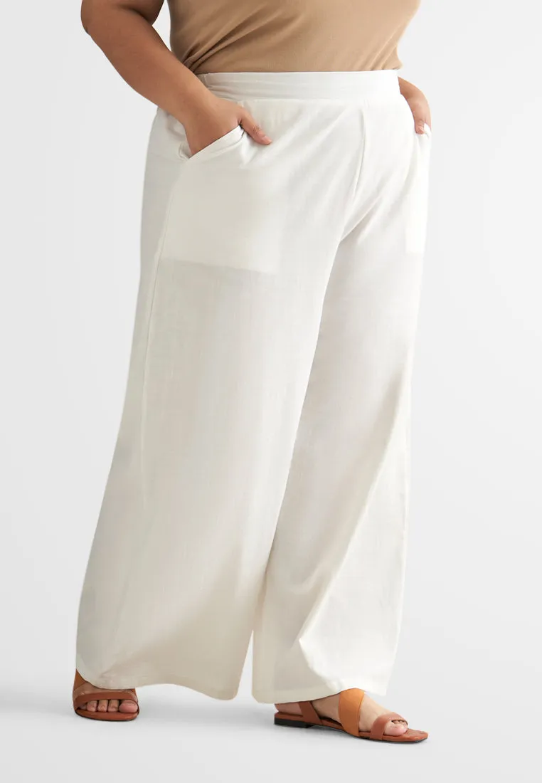 Lucinda Linen Wide Leg Pants