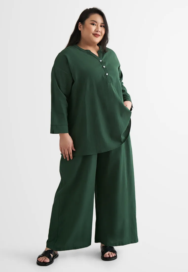 Lucinda Linen Wide Leg Pants