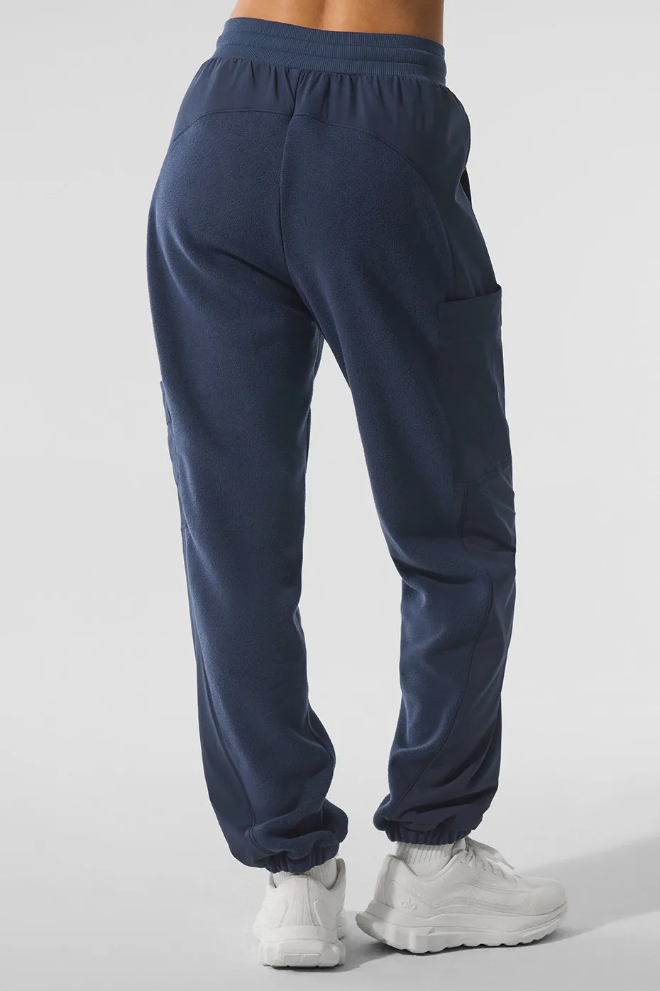 Polar Fleece Wintry Mix Pant - Navy