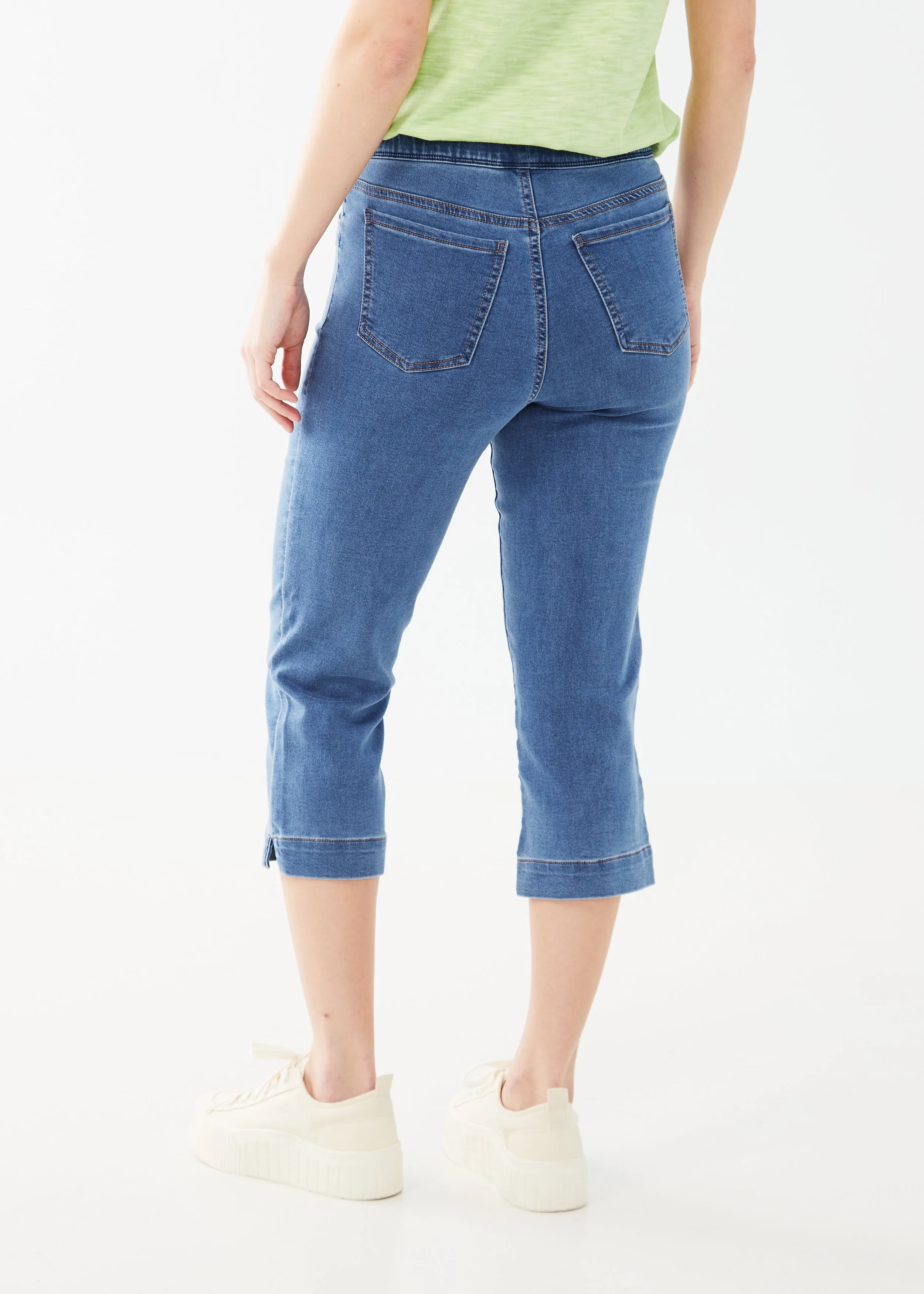 Pull-On Capri Denim