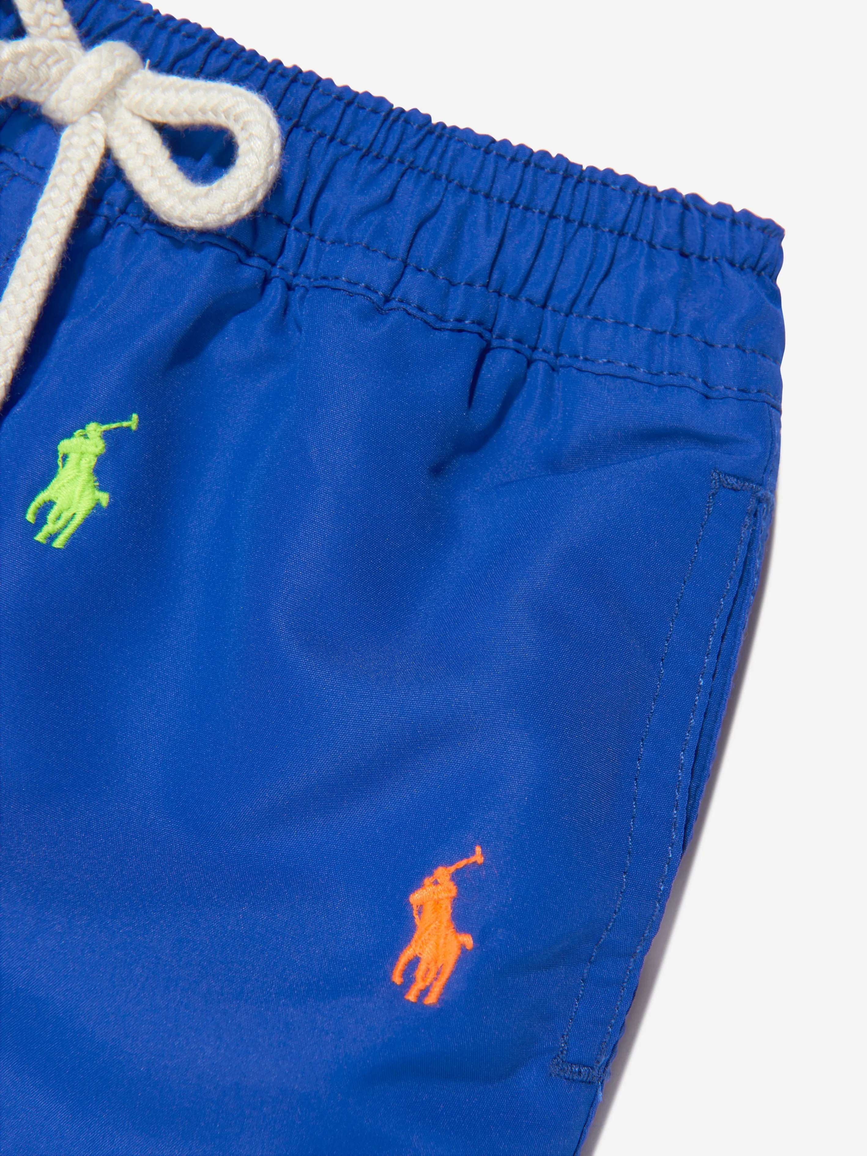 Ralph Lauren Baby Boys Logo Swim Shorts in Blue