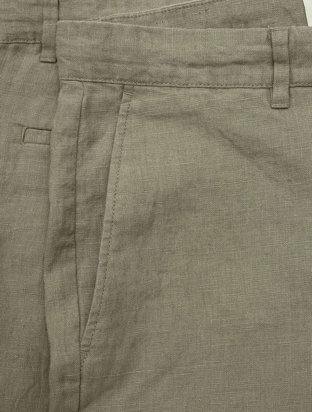 Relaxed Linen Drawstring Shorts Dried Clay