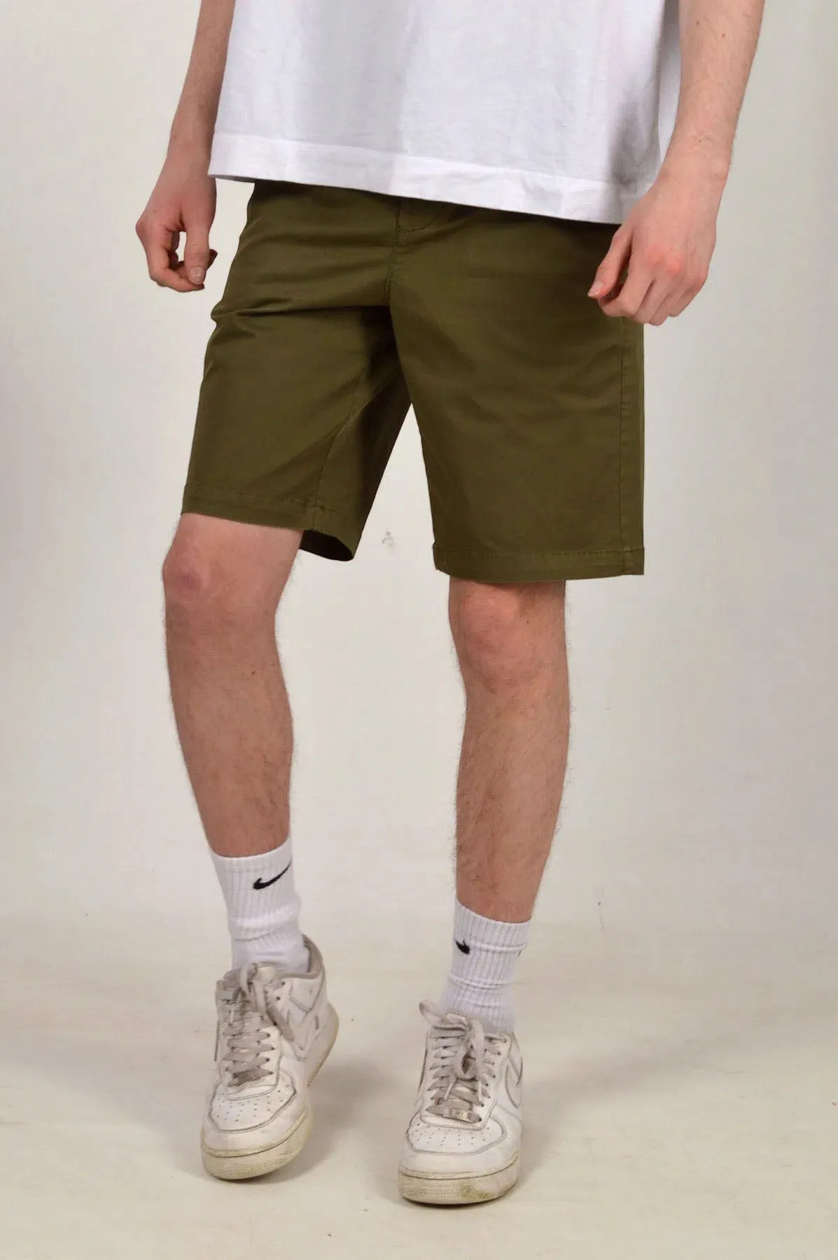 Stretch Cotton Chino Shorts