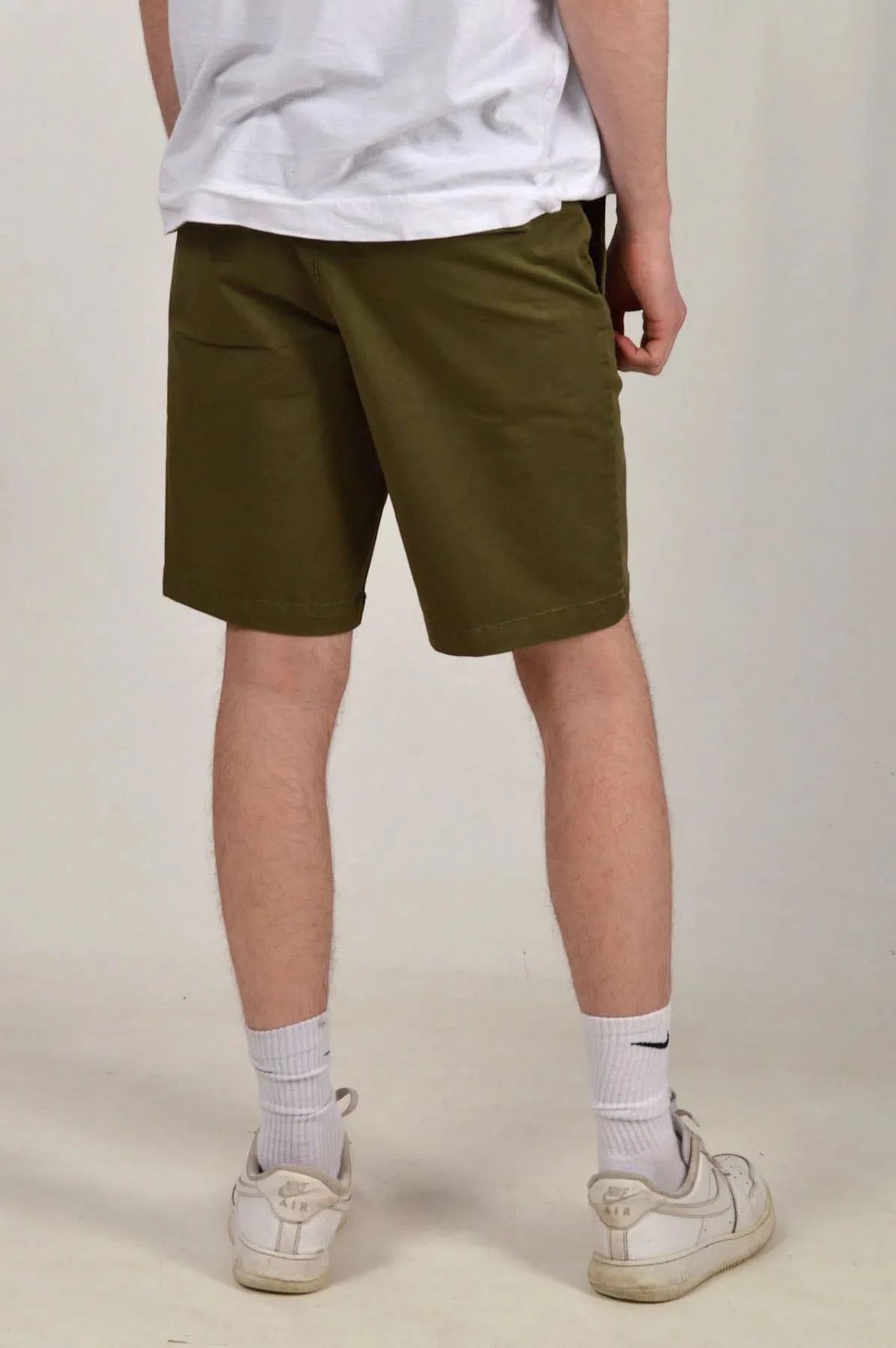 Stretch Cotton Chino Shorts