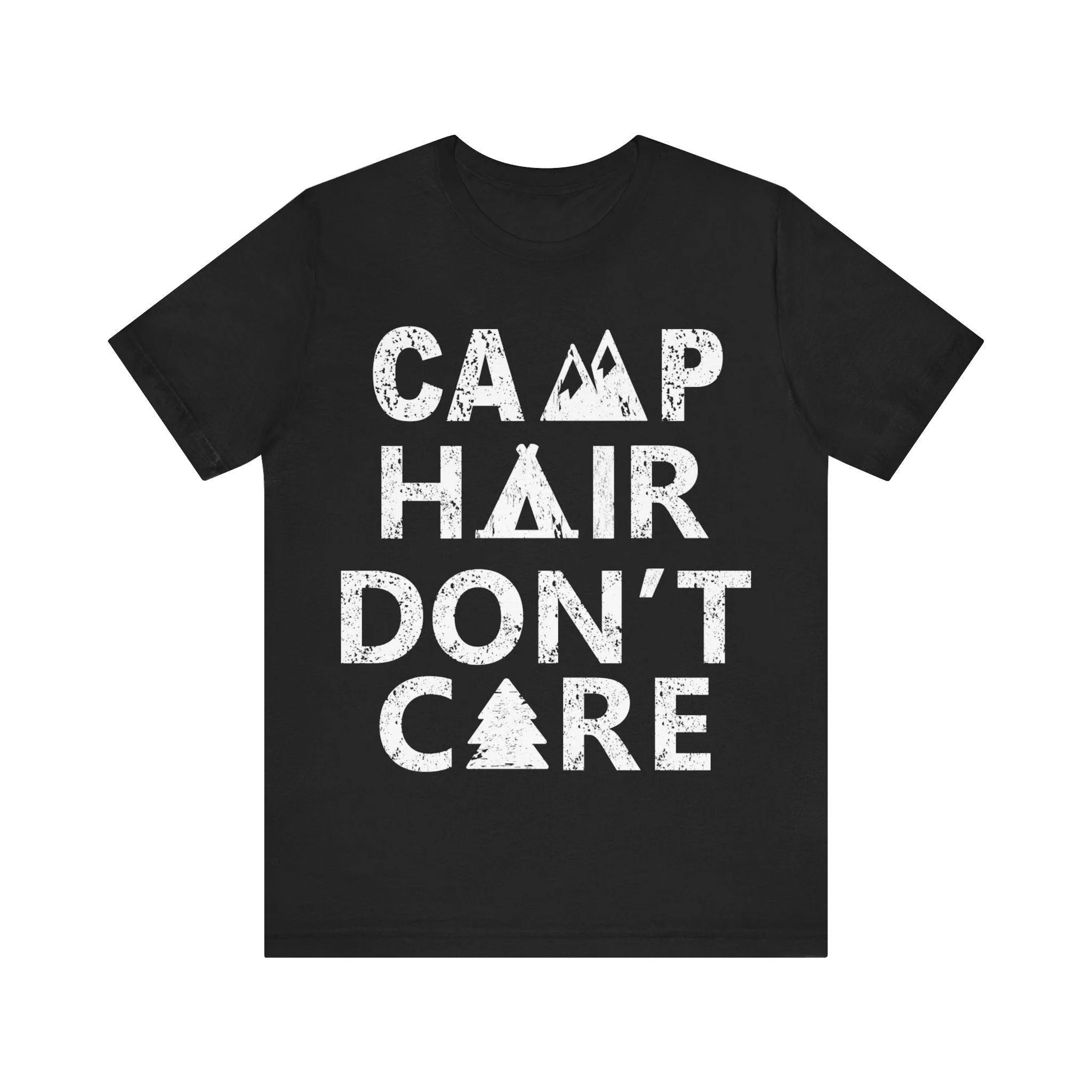 Summer Camp Hair Don't Care T Shirt