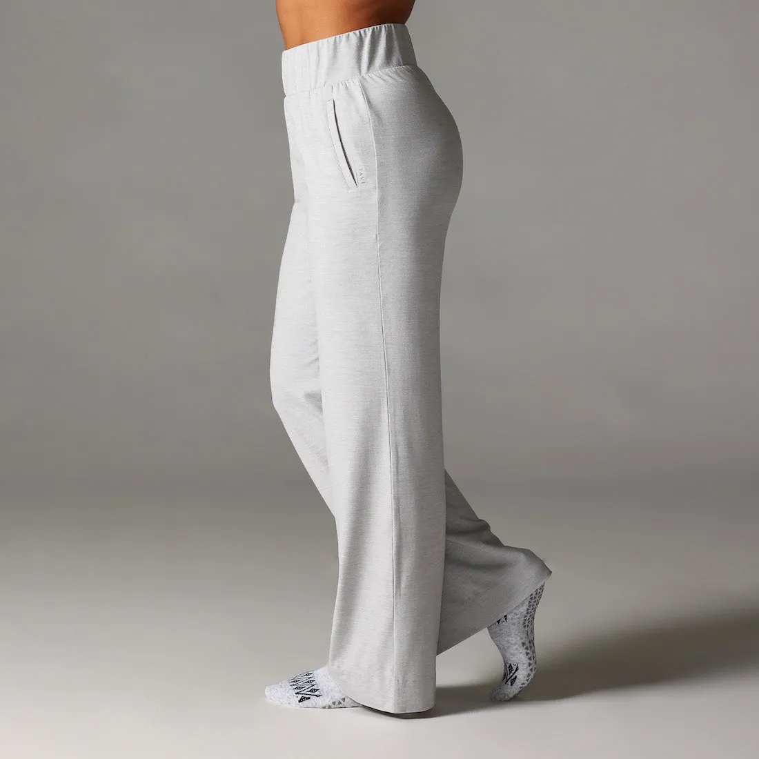 Tec Knit Wide Leg Pant