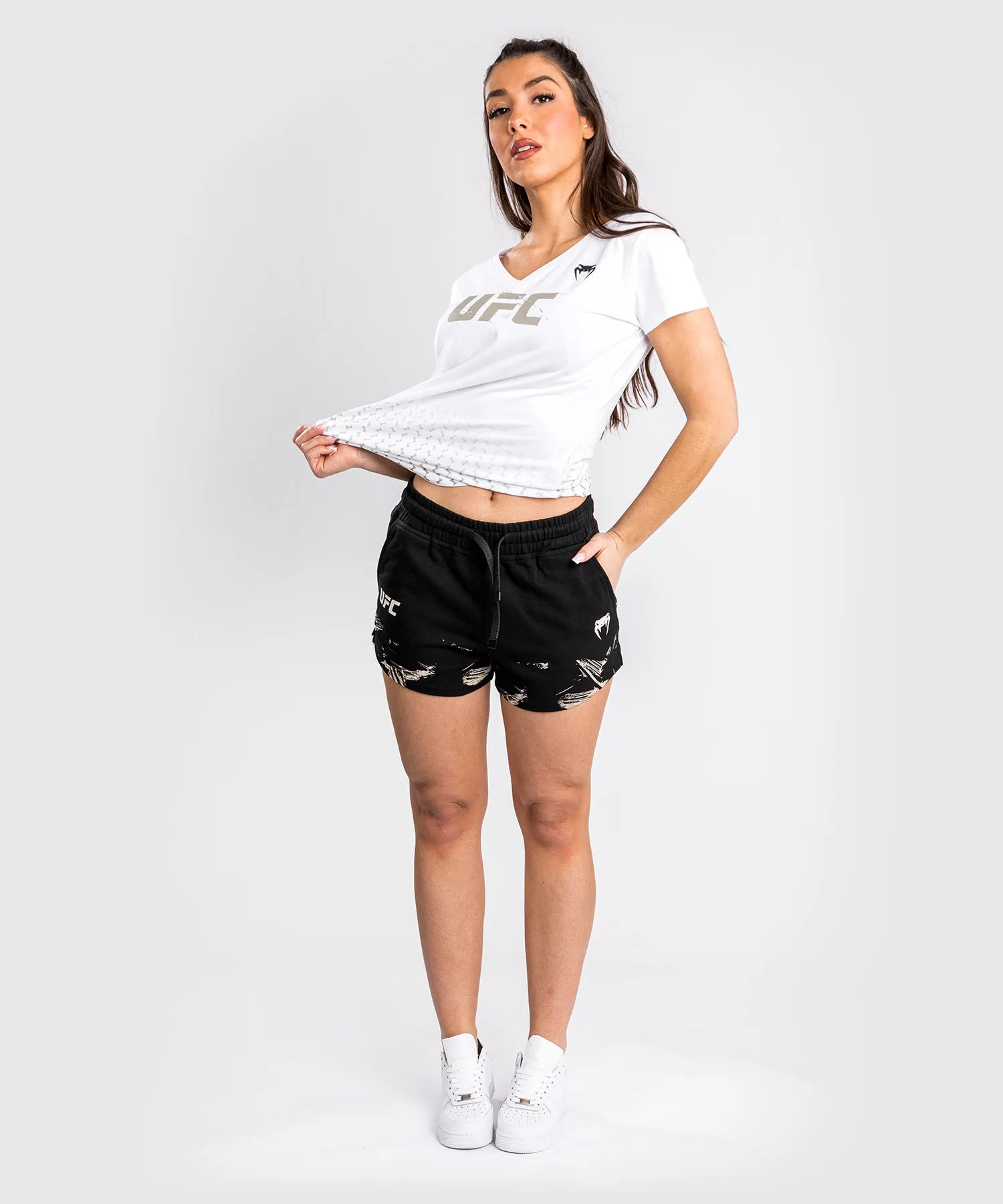 UFC Venum Authentic Fight Week 2.0 Women’s Short - Black/Sand