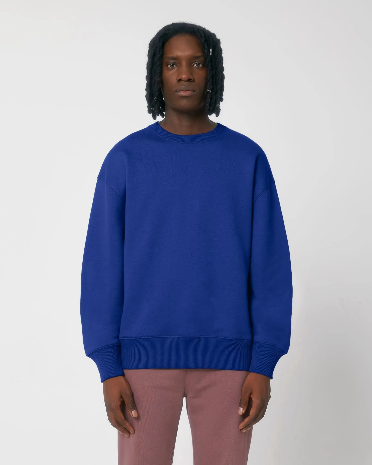 Unisex Organic Relaxed Crew Neck Sweatshirt | Radder STSU857