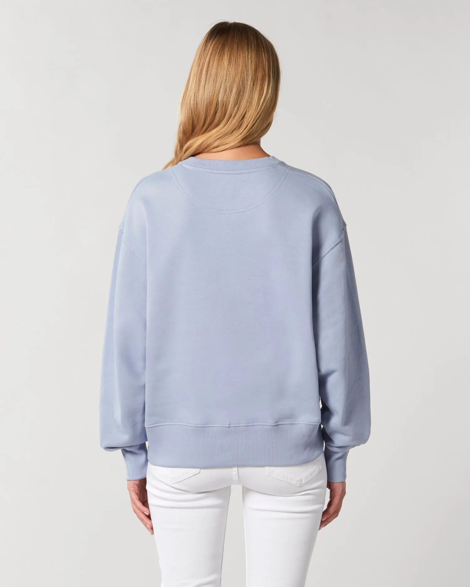 Unisex Organic Relaxed Crew Neck Sweatshirt | Radder STSU857