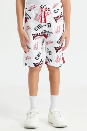 Whit Boys  Nba Chicago Bulls Active Shorts