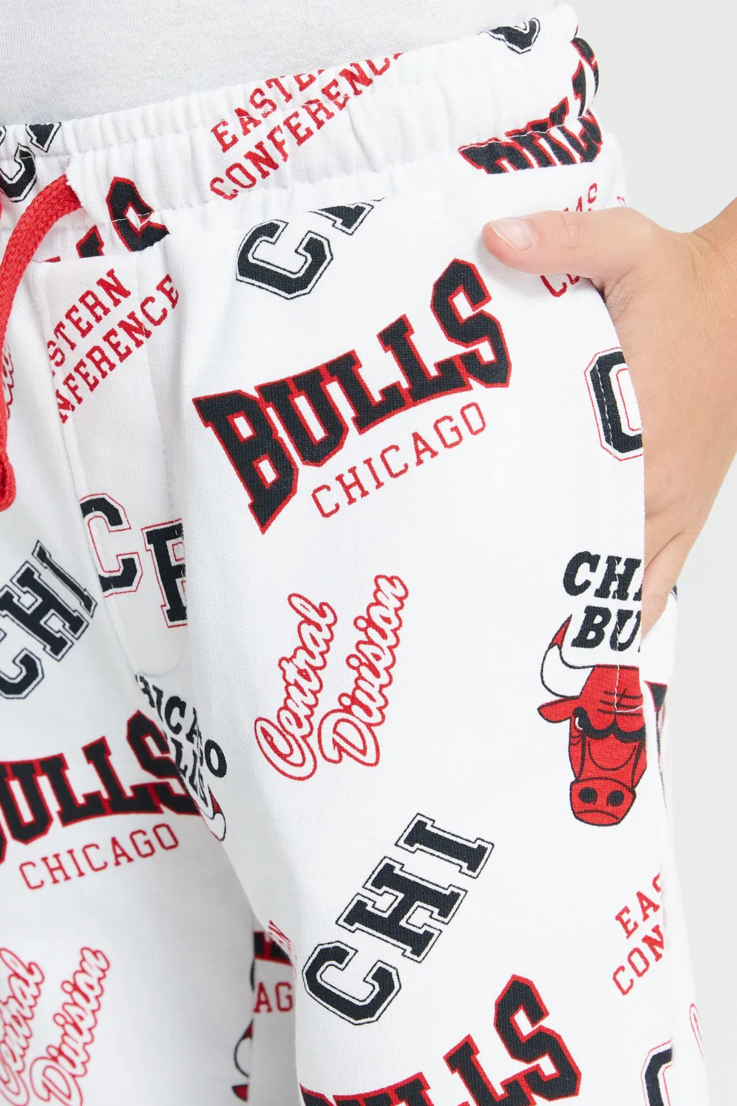 Whit Boys  Nba Chicago Bulls Active Shorts